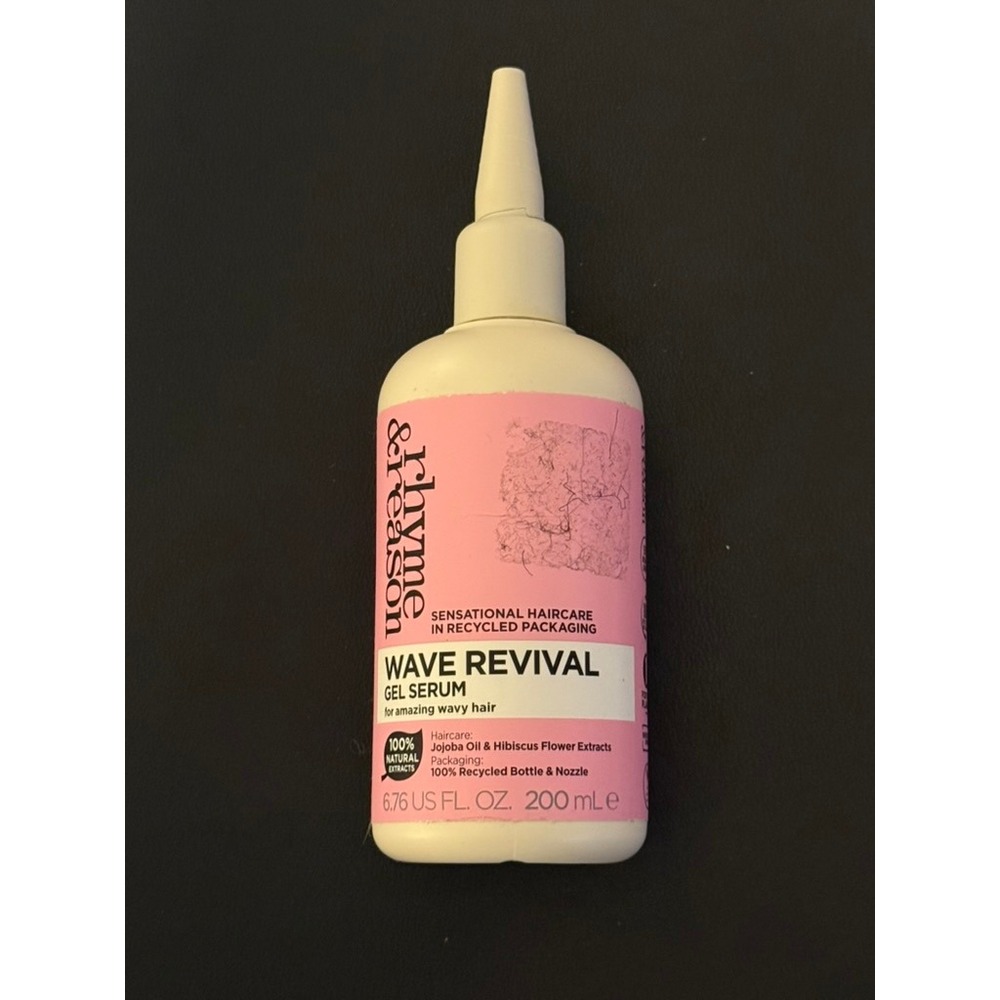 Rhyme & Reason Wave Revival Gel Serum for Wavy Hair 6.76 oz 200 mL